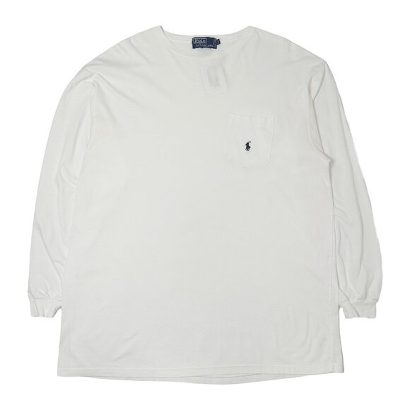 Vintage Polo Ralph Lauren Pocket Longsleeve L - Picture 1 of 3